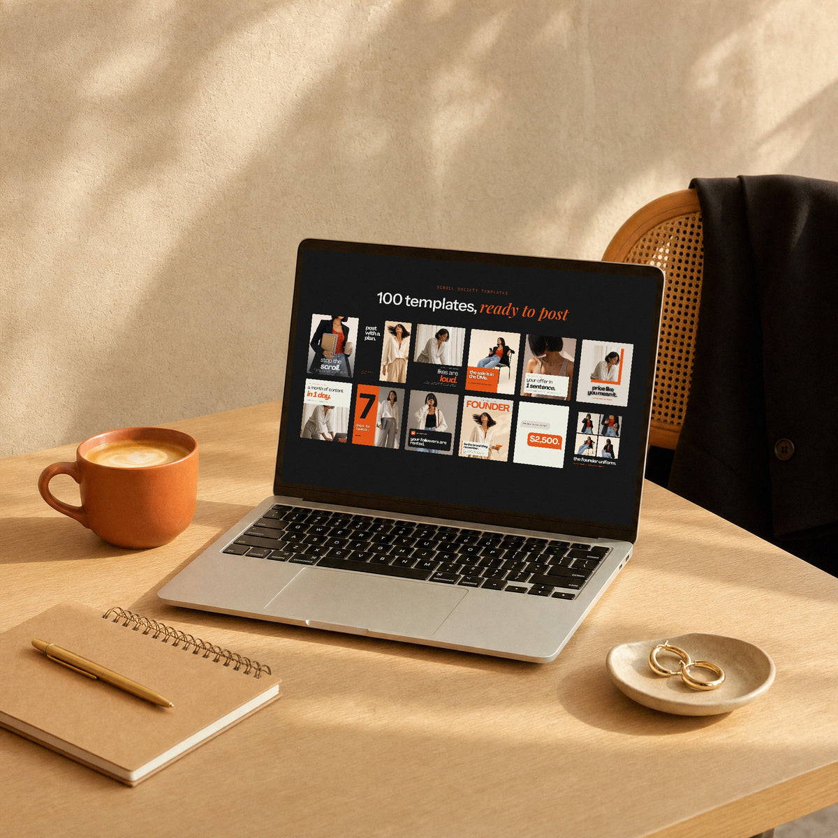 Scroll Society | 100 Instagram Templates for Founders and Creators