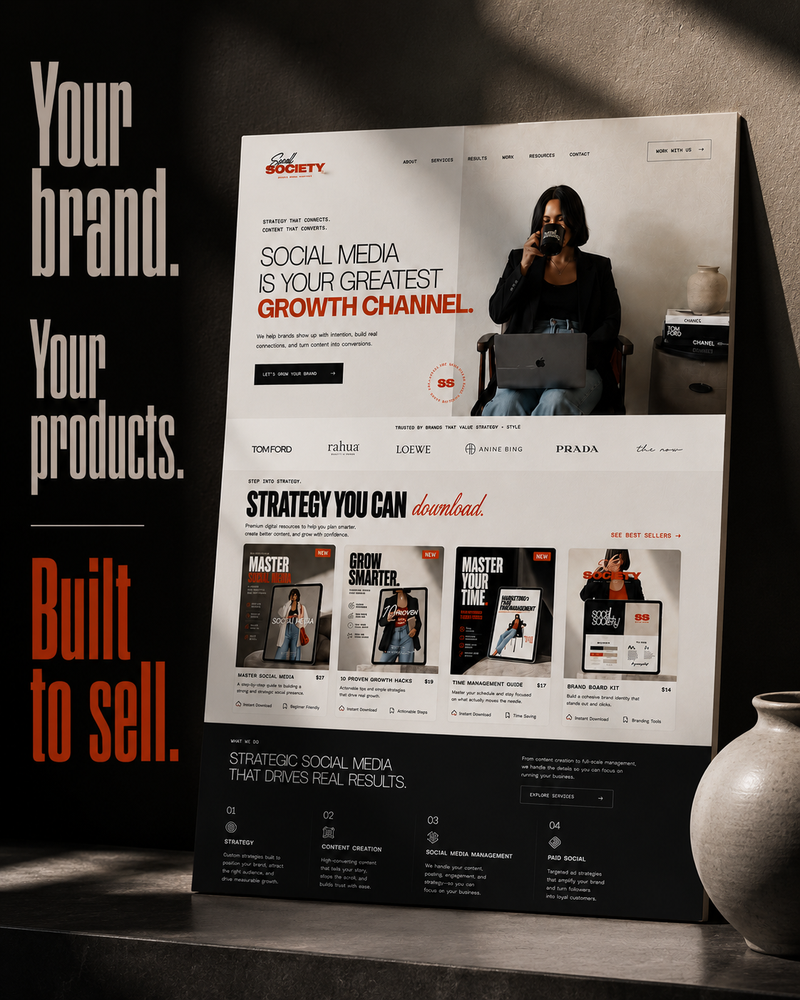 Custom Brand World | with 6 Digital Products