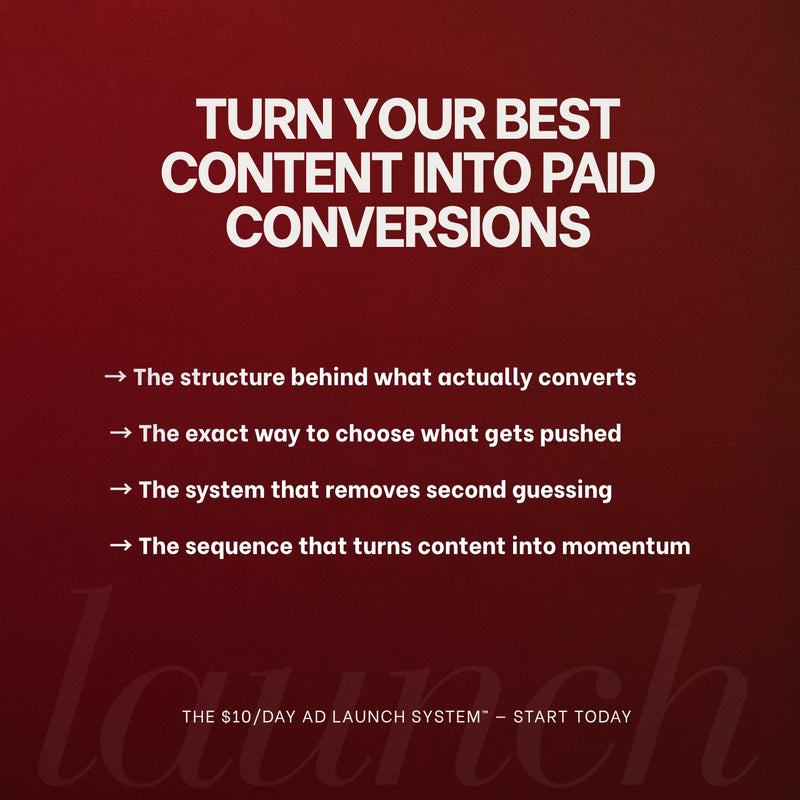 THE $10/DAY | AD LAUNCH SYSTEM™