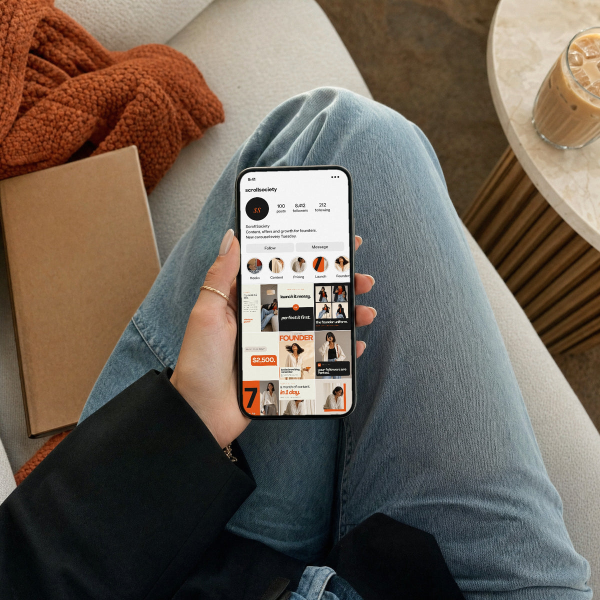 Scroll Society | 100 Instagram Templates for Founders and Creators
