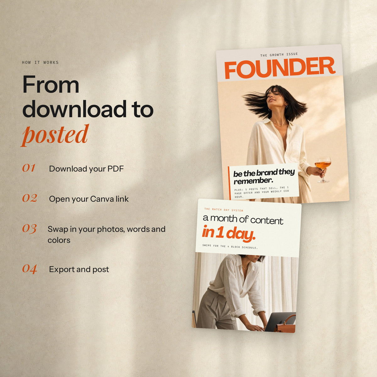 Scroll Society | 100 Instagram Templates for Founders and Creators