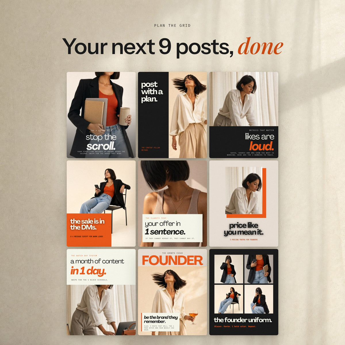 Scroll Society | 100 Instagram Templates for Founders and Creators