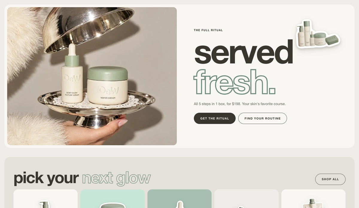 Dew homepage section 9