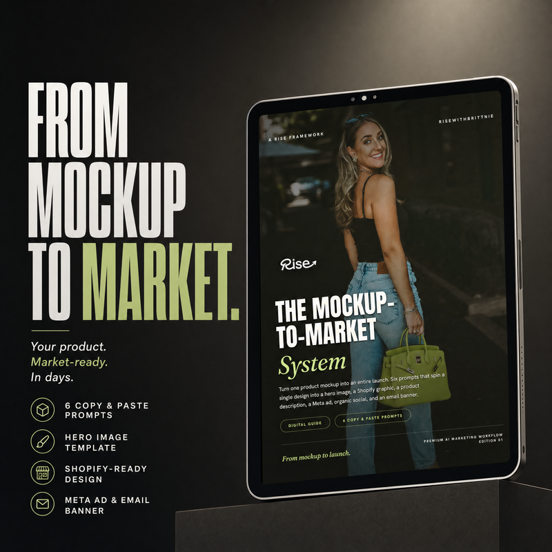 The Mockup to Market | system™